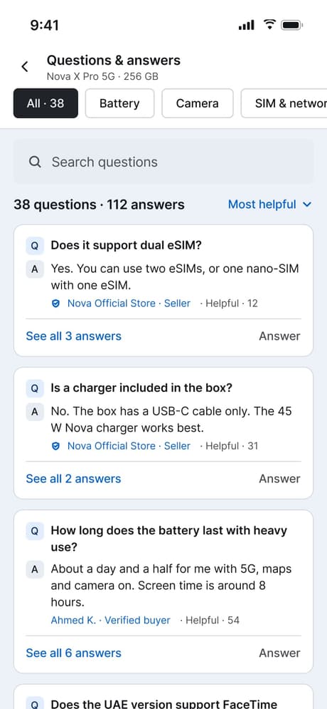 Tekvo Customer app: 14e · Questions & answers