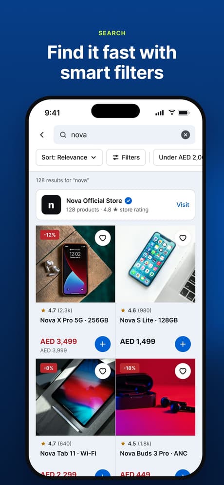 Tekvo store: App Store · 6.9in · 03