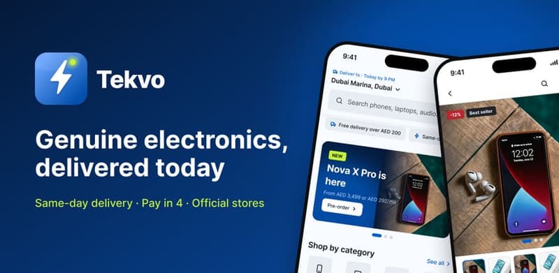 Tekvo store: Google Play · Feature graphic