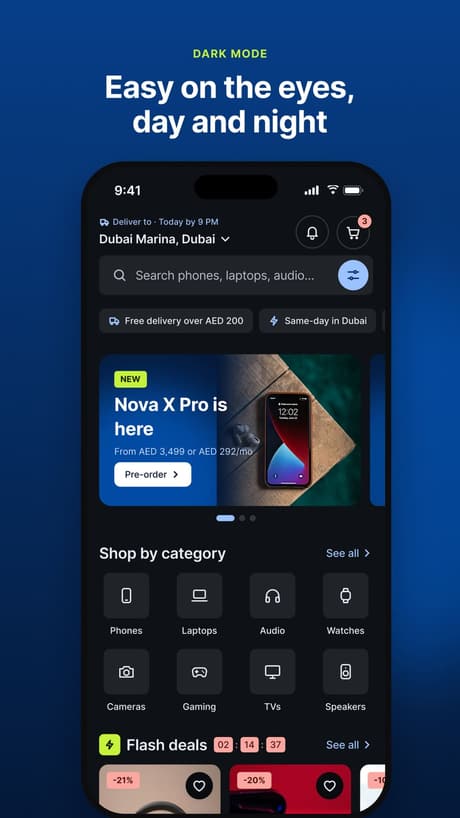 Tekvo store: Google Play · Phone · 07