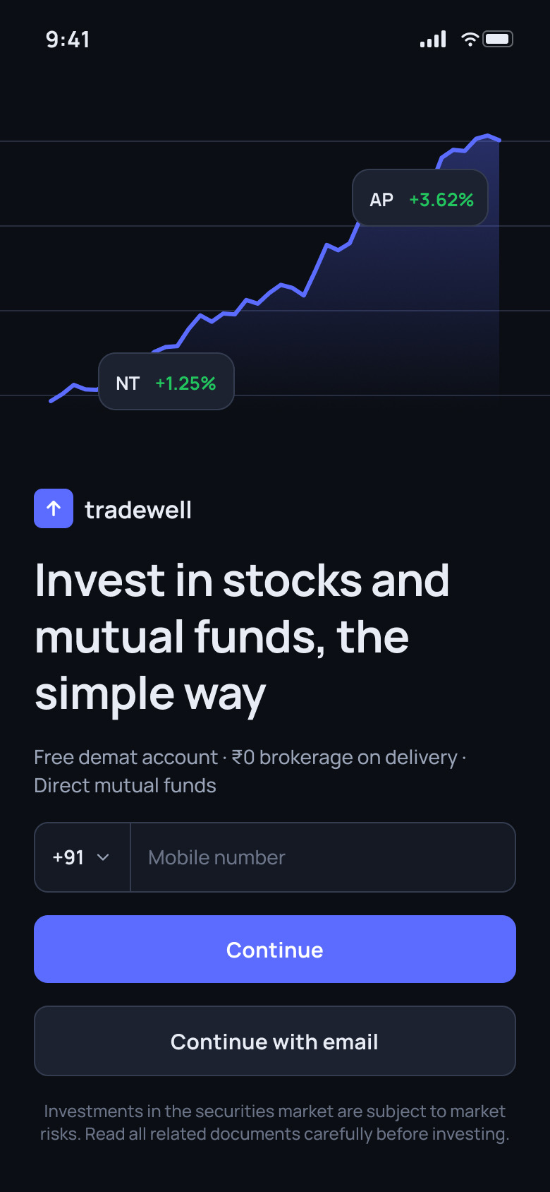 Tradewell: Welcome
