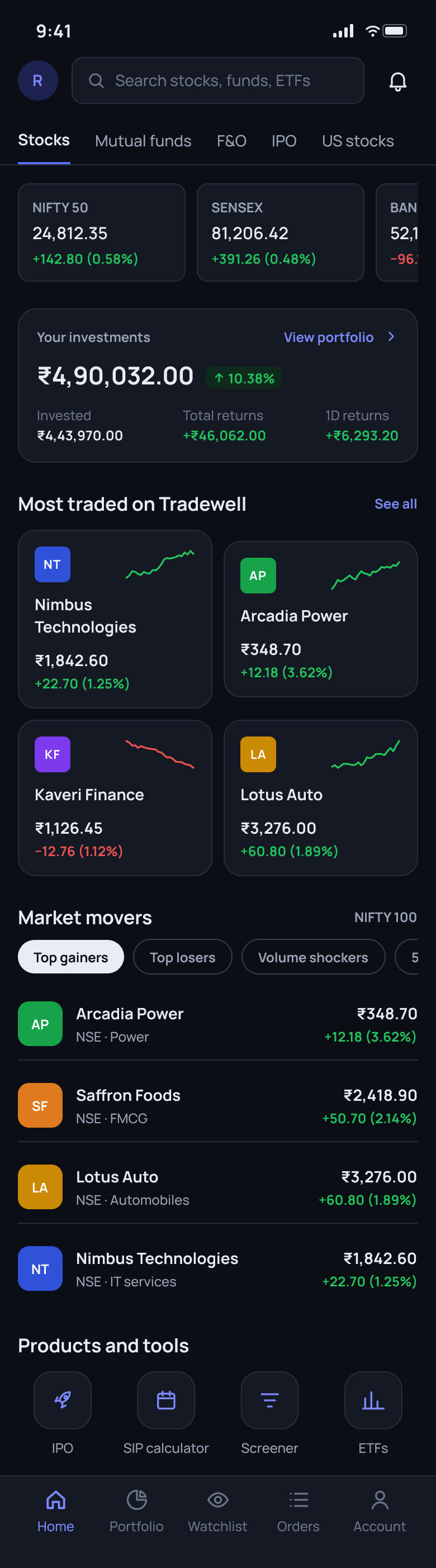 Tradewell: Explore